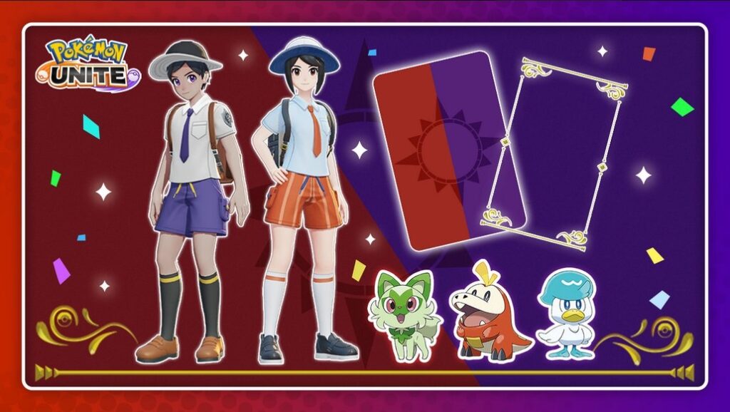 Personagens - Pokémon Scarlet e Pokémon Violet